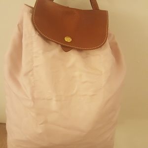 Light Pink Longchamp Le Pliage Sac a Dos Backpack